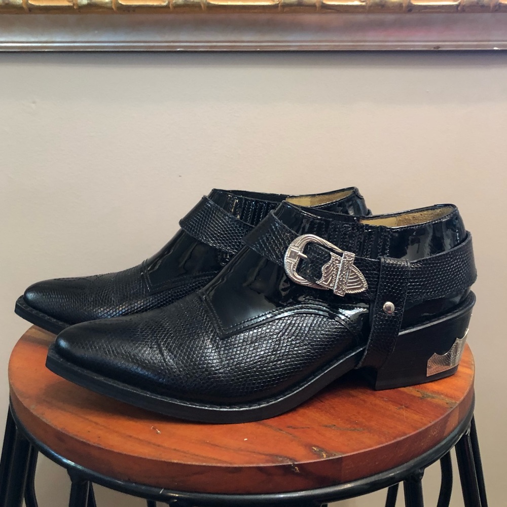 TOGA Pulla buckled bootie size 7.5, Euro size 38